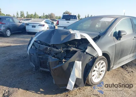 2020 Toyota Corolla Xle из США, поврежденный, VIN 5YFFPRAE4LP101458